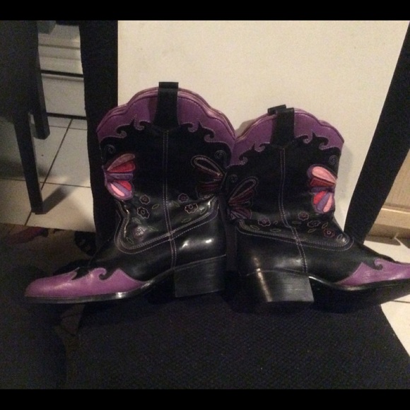 Michelle K Girls Child Western Boot Size 5 - Picture 2 of 3